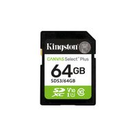 Miniatura 2 de KINGSTON 64GB SDXC CANVAS SELECT PLUS GEN3 100MB/S C10 UHS-I U1 V10