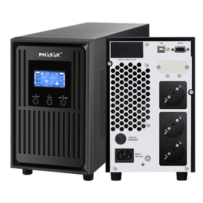 Phasak Conqueror Pro sistema de alimentaci  n ininterrumpida  UPS  Doble conversi  n  en l    nea  1 kVA 900 W