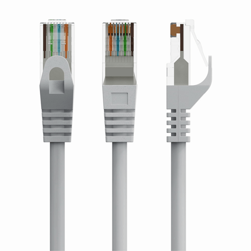 CABLE RED GEMBIRD UTP CAT6 3M COBRE GRIS - Imagen 1 de 5