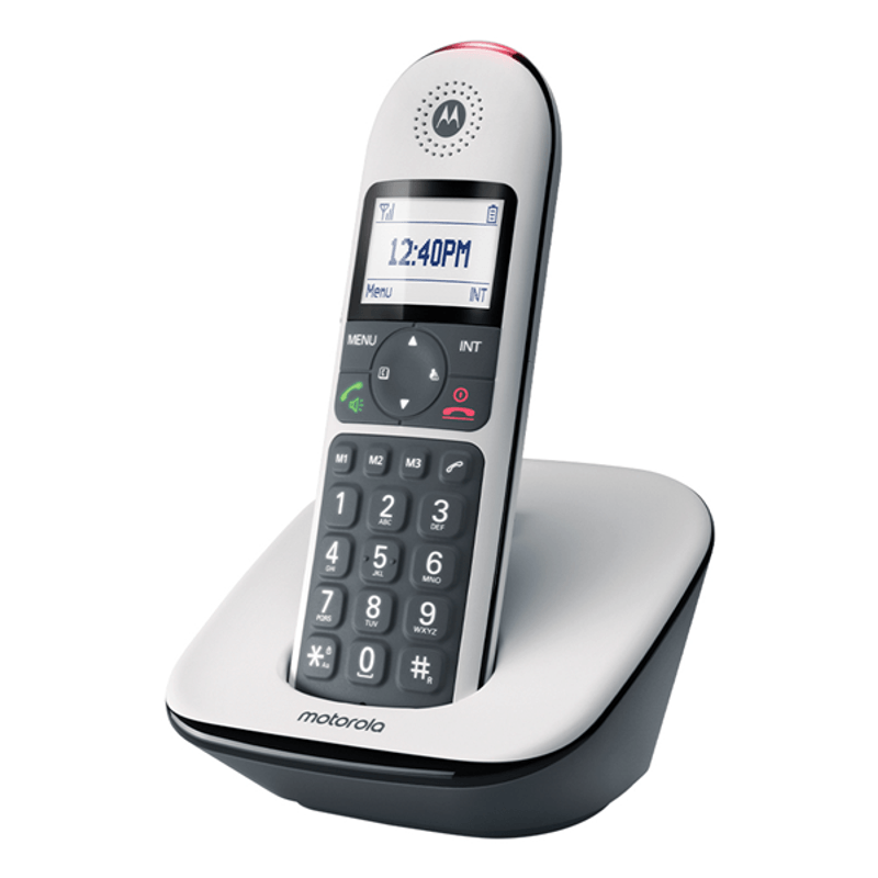 MOTOROLA CD5001 Telefono DECT Teclas Grandes Blanc - Imagen 1 de 5