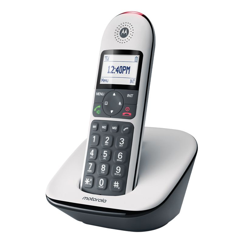 MOTOROLA CD5001 Telefono DECT Teclas Grandes Blanc - Imagen 2 de 5
