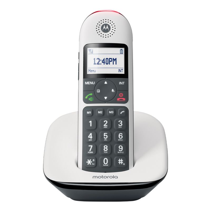 MOTOROLA CD5001 Telefono DECT Teclas Grandes Blanc - Imagen 3 de 5