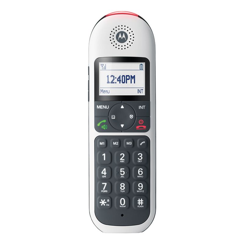 MOTOROLA CD5001 Telefono DECT Teclas Grandes Blanc - Imagen 4 de 5