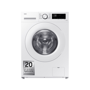 LAVADORA CARGA FRONTAL SAMSUNG WW90CGC04DTEEC 9 KG 1400 RPM A BLANCO