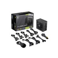 Miniatura 5 de Fuente Alimentación 1000W MSI  MAG A1000GL PCIE5 II 80 PLUS Gold Fully-Modular Negro