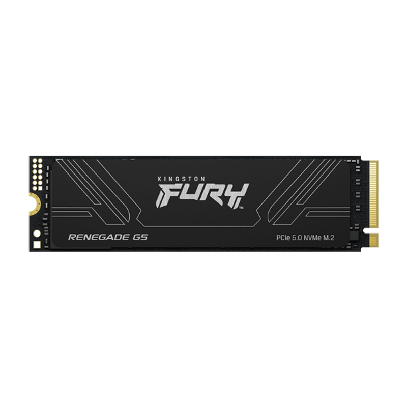 KINGSTON 1T FURY RENEGADE G5 M.2 2280 NVMe SSD SSD 1000GB M.2 14200MB/s PCI Express 5.0 NVMe - Imagen 1 de 15