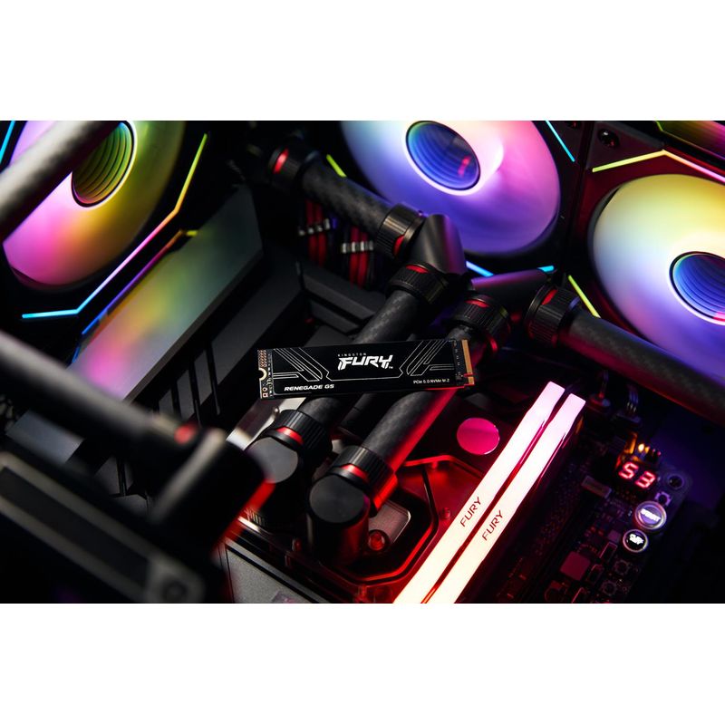 KINGSTON 1T FURY RENEGADE G5 M.2 2280 NVMe SSD SSD 1000GB M.2 14200MB/s PCI Express 5.0 NVMe - Imagen 10 de 15