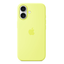 iPhone 17 Silicone Case with MagSafe - Neon Yellow