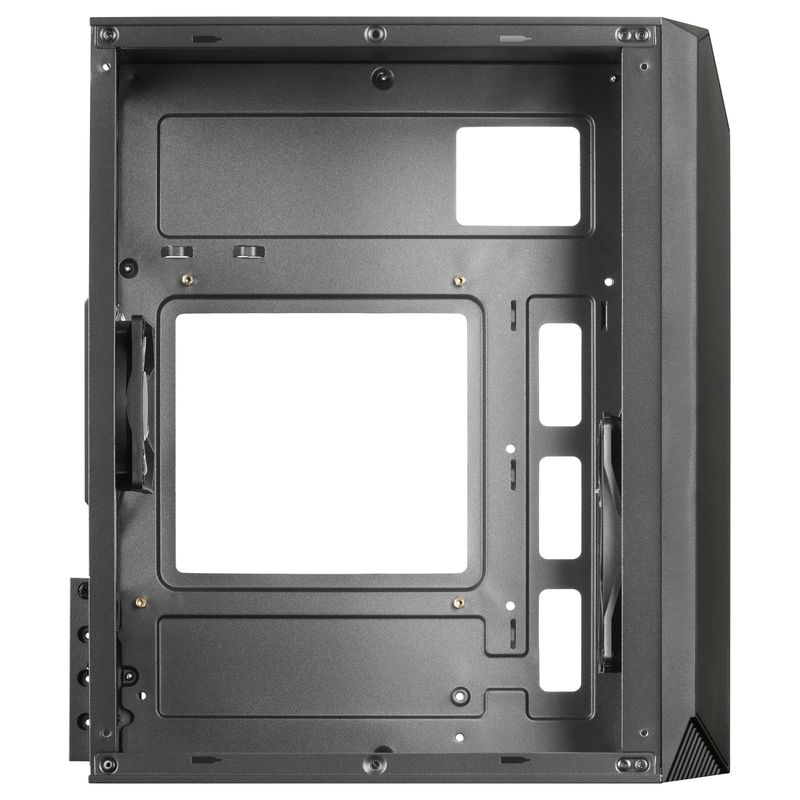 Caja MARS GAMING MC-S1 Negro Caja PC Compacta Gaming Micro-ATX Iluminación ARGB 12 Modos Ventilador FRGB Ventana Lateral Completa RGB Negro - Imagen 3 de 7