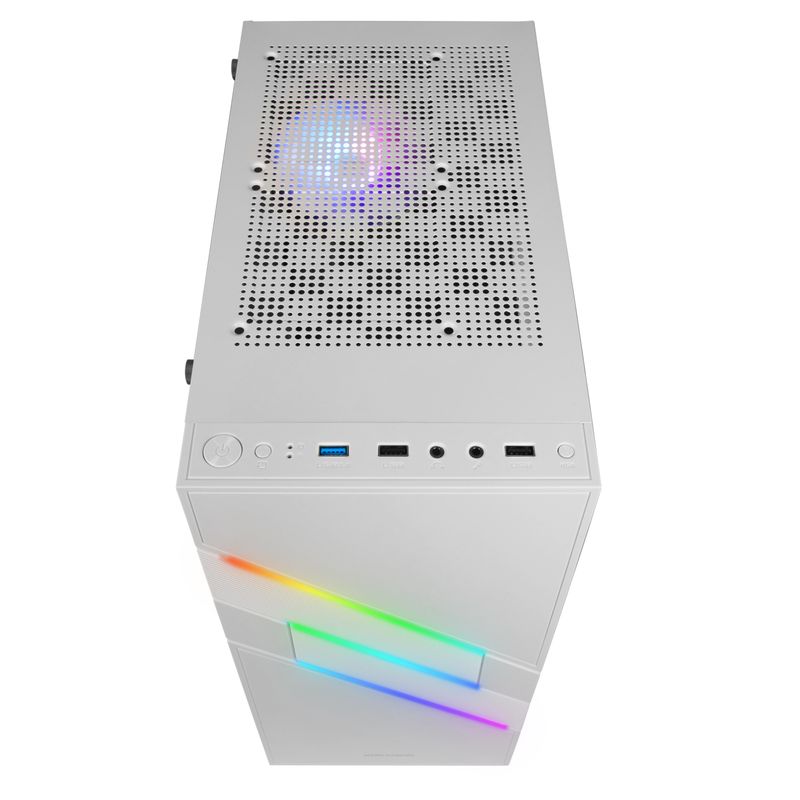 MARS GAMING Caja Atx MC-U3 12CM ARGB FAN White - Imagen 5 de 7