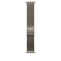 Miniatura 1 de 49mm Natural Titanium Milanese Loop - Large