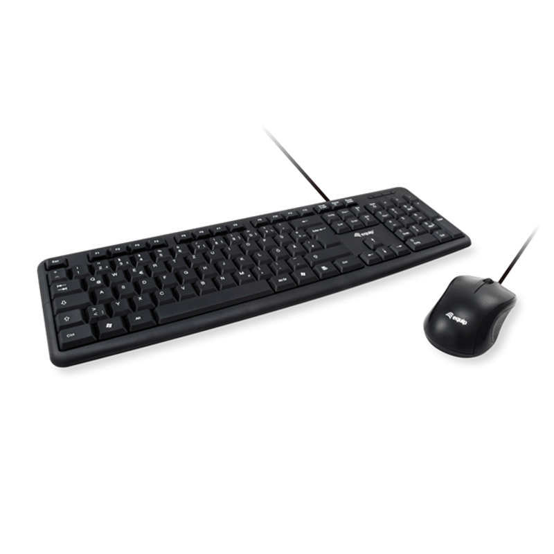 COMBO TECLADO + MOUSE USB EQUIP LIFE COLOR NEGRO - Imagen 1 de 1