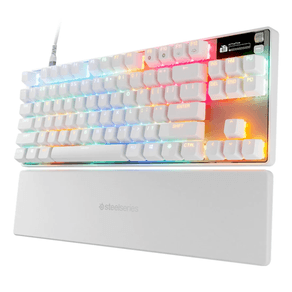 TECLADO STEELSERIES APEX PRO TKL GEN 3 BLANCO (USA) (64898)