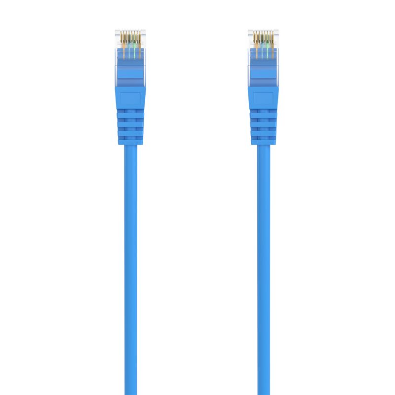 AISENS Cable de Red Latiguillo RJ45 LSZH Cat.6A 500 Mhz UTP AWG24, Azul, 25CM - Imagen 3 de 5