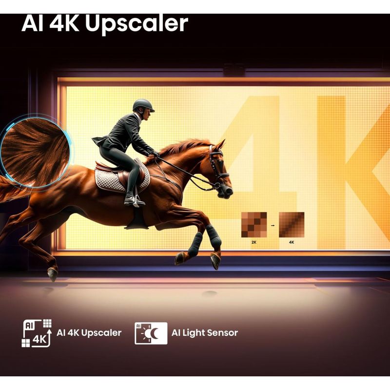 Televisor HISENSE 85" 85A6Q LED 4K Ultra HD - Imagen 4 de 14