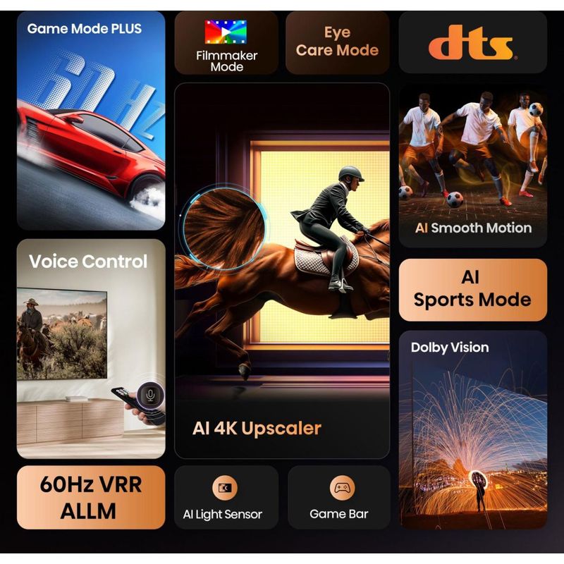 Televisor HISENSE 85" 85A6Q LED 4K Ultra HD - Imagen 5 de 14