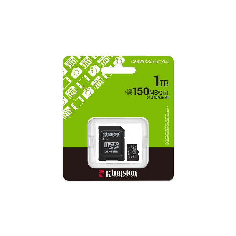 MEMORIA 1TB MICROSDXC CANVAS SELECT GEN3 + ADAPT - Imagen 8 de 12