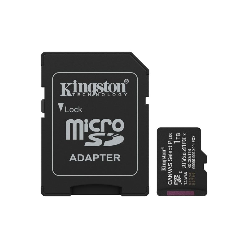 MEMORIA 1TB MICROSDXC CANVAS SELECT GEN3 + ADAPT - Imagen 12 de 12