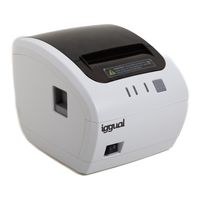 Miniatura 2 de iggual Impresora térmica TP EASY 80W USB+RJ11 blan