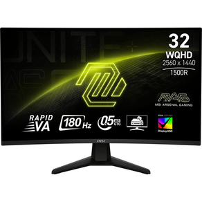 MONITOR MSI MAG 32CQ6F 31.5" Rapid VA 2560 x 1440 HDMI