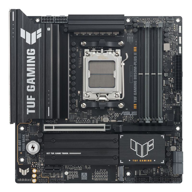 Asus AMD TUF GAMING B850M-PLUS II Socket AM5 - Imagen 2 de 9