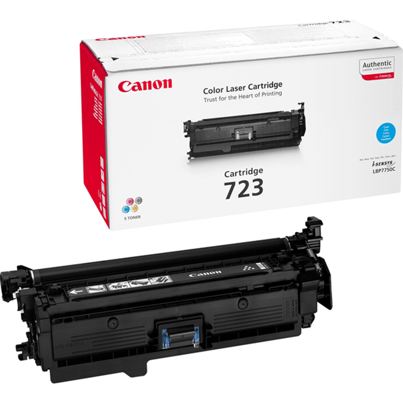 CANON TONER LASER LBP-7750CDN CYAN 5.000 PAGINAS - Imagen 1 de 2