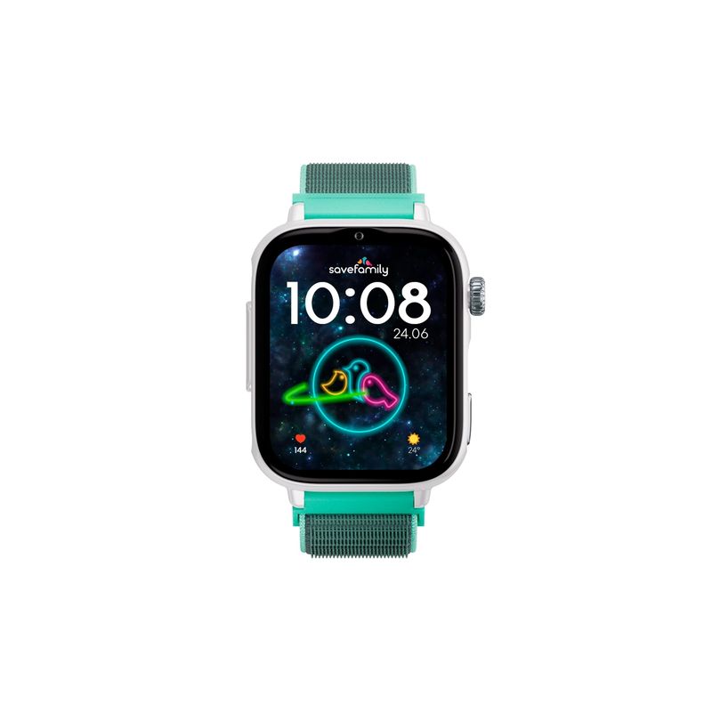 SMARTWATCH SAVEFAMILY SAVEWATCH PLUS 2 4G, 2GB MEMORIA, 1. 85" AMOLED TACTIL , IP68, OCEAN - Imagen 3 de 9