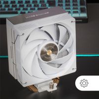 Miniatura 7 de VENTILADOR CON DISIPADOR DE CPU MARS GAMING MCPUX4W BLANCO PWM SI 120mm TDP 230W