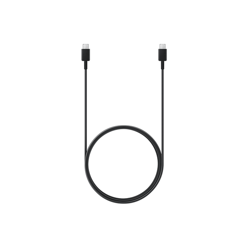 CABLE 1.8M 3A BLACK USB-C-USB-C - Imagen 1 de 4