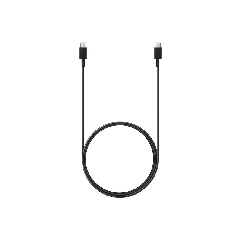 CABLE 1.8M 3A BLACK USB-C-USB-C - Imagen 2 de 4