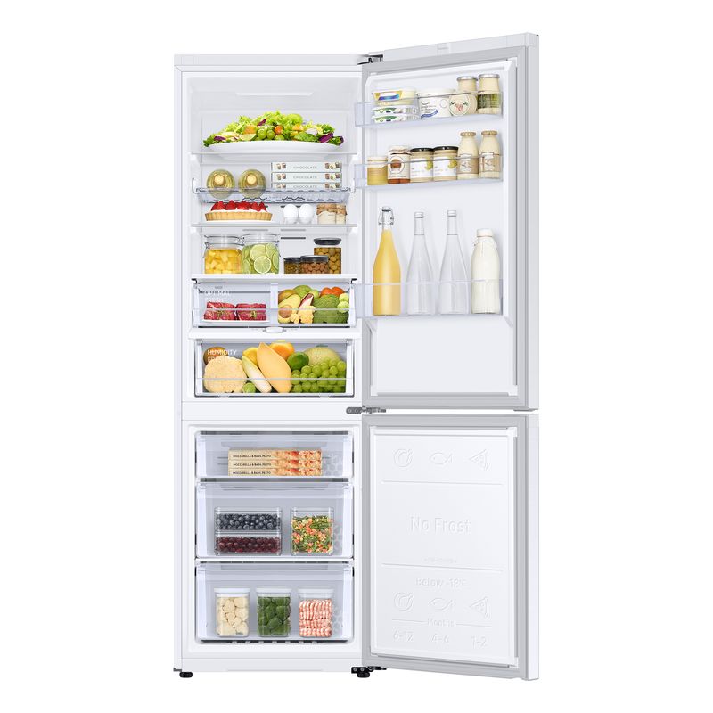 FRIGORIFICO COMBI SAMSUNG RB34C675EWW/EF NOFROST E ALTO 185 CM ANCHO 59 CM BLANCO - Imagen 6 de 12