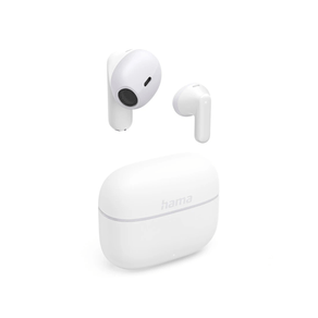Hama AUDIO Auriculares BT TWS Freedom Light II, Blanco