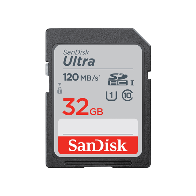 SANDISK ULTRA 32GB SDHC MEMORY CARD 120MB /S - Imagen 1 de 2