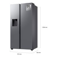 Miniatura 3 de FRIGORIFICO AMERICANO SAMSUNG RS80F64KDTEF NOFROST D INOX