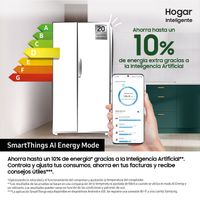 Miniatura 5 de FRIGORIFICO AMERICANO SAMSUNG RS80F64KDTEF NOFROST D INOX