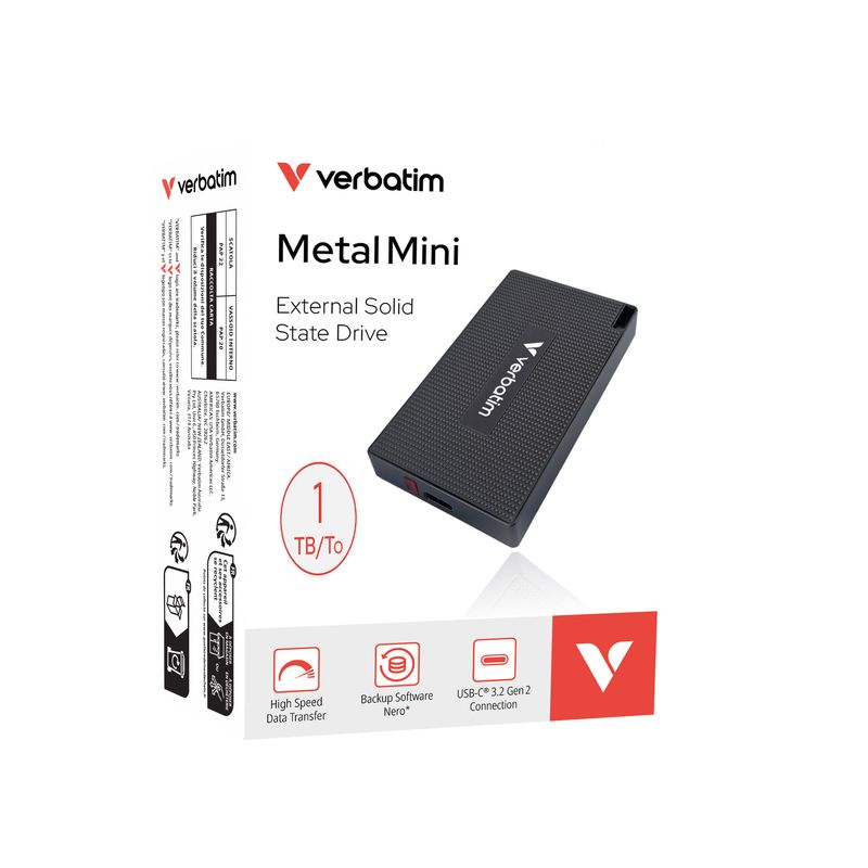METAL MINI SSD USB-C 3.GEN 2 1TB - Imagen 3 de 10