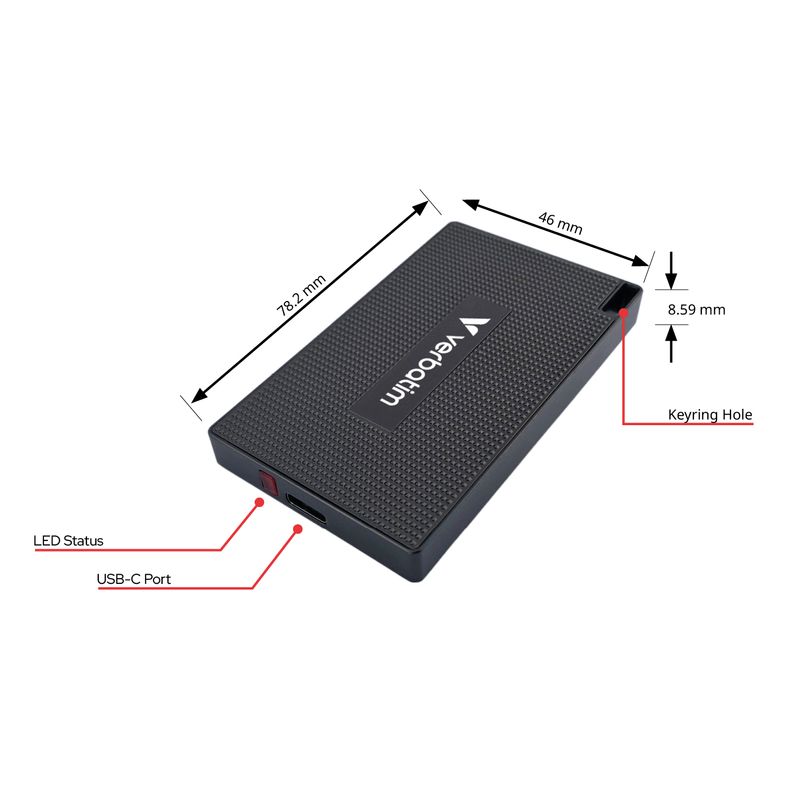 METAL MINI SSD USB-C 3.GEN 2 1TB - Imagen 4 de 10