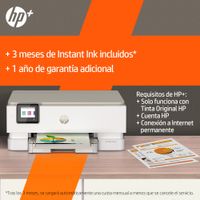 Miniatura 11 de HP ENVY Multifunción A4Wifi Thermal Inkjet Dúplex Envy Inspire 7220e Inalámbrico All-in-One Color Impresora, Instant Ink; Fotocopiadora, escáner
