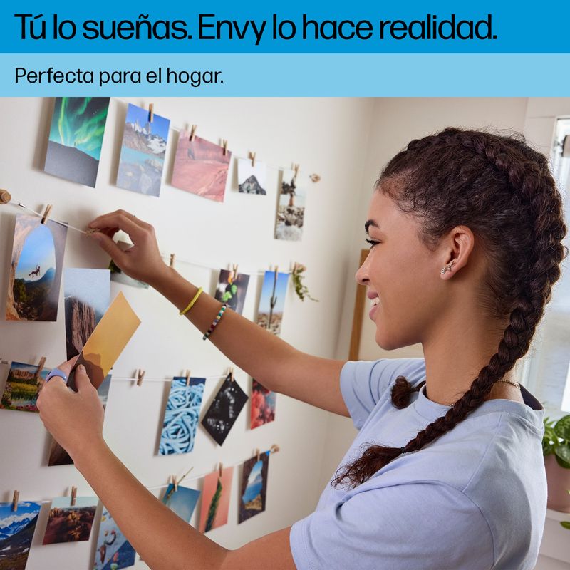 HP ENVY Multifunción A4Wifi Thermal Inkjet Dúplex Envy Inspire 7220e Inalámbrico All-in-One Color Impresora, Instant Ink; Fotocopiadora, escáner - Imagen 13 de 27