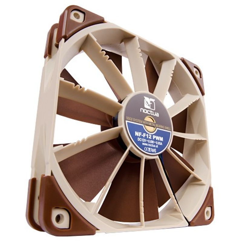 VENTILADOR NOCTUA NF-F12PWM | 120MM | 4 PINES - Imagen 2 de 6