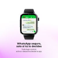 Miniatura 7 de SaveFamily SaveWatch Plus 2 Reloj Inteligente para ni  os 4G Esfera Negra correa silicona Loop