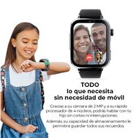 Miniatura 5 de SaveFamily SaveWatch Plus 2 Reloj Inteligente para ni  os 4G Esfera Negra correa silicona Tela Negra