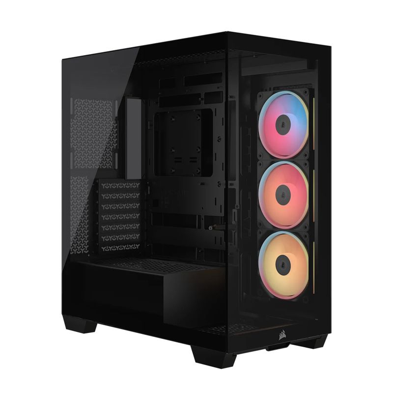 CORSAIR Midi Tower 3500X LXR LINK TG Negro - Imagen 2 de 2