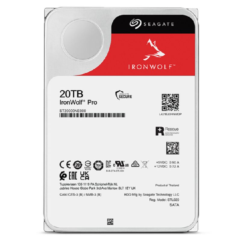 SEAGATE IronWolf Pro ST20000NT001 20000GB 3.5" - Imagen 5 de 9
