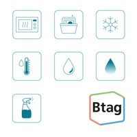 Miniatura 9 de ROTULADORA ELECTR NICA DE SOBREMESA PARA EL HOGAR Y LA OFICINA.       PANTALLA CON VISTA PREVIA. BLUETOOTH. CINTA 12MM TECLADO QUERTY