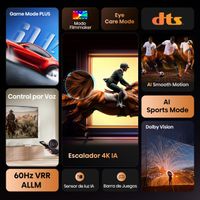 Miniatura 5 de HISENSE 43"  43A6Q LED 4K Ultra HD