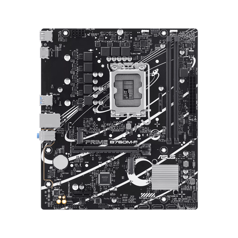 Asus Intel PRIME B760M-F LGA 1700 - Imagen 1 de 9