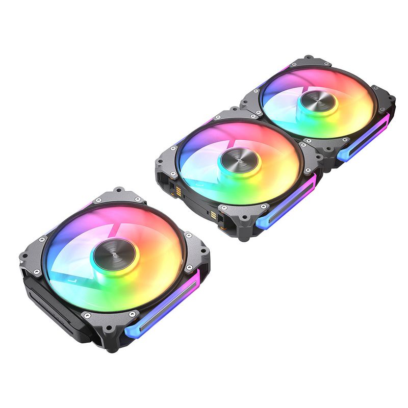 Cougar Vent. Modular Apolar 120 Argb (3pcs) - Imagen 8 de 10