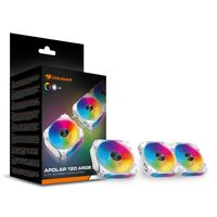 Miniatura 10 de Cougar Vent. Modular Apolar 120 Argb White (3pcs)
