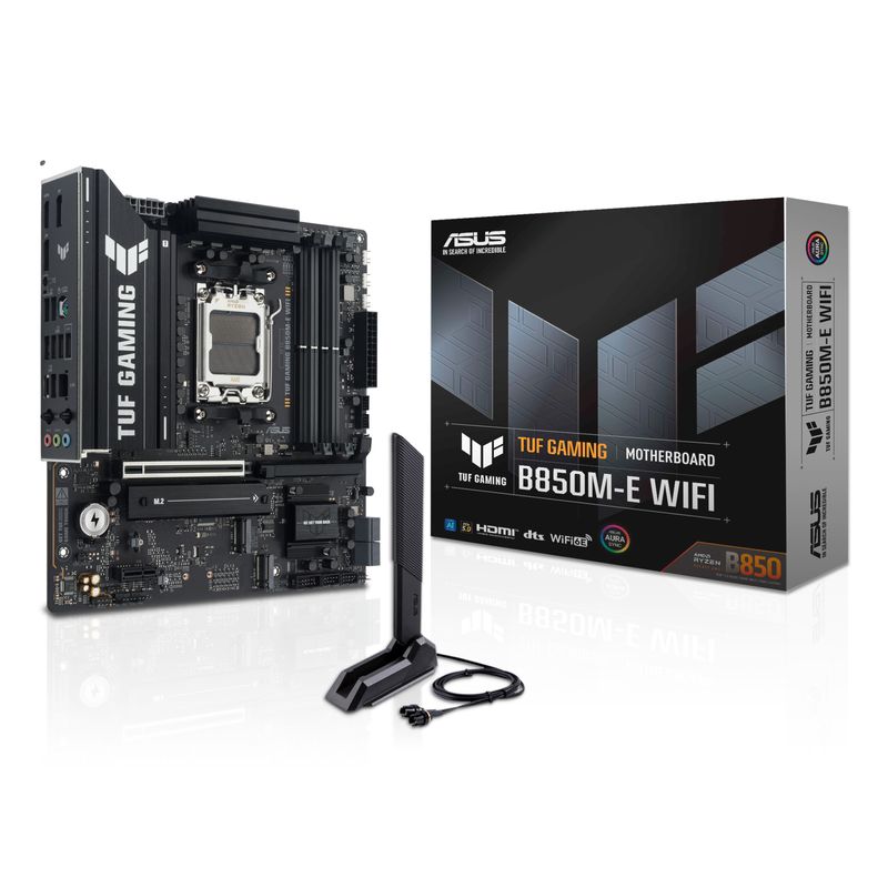 Asus AMD TUF GAMING B850M-E WIFI Socket AM5 - Imagen 2 de 9